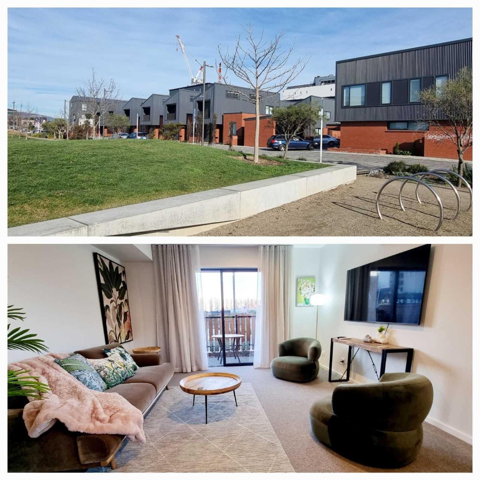 Hereford St Apartment - Christchurch Holiday Homes Luaran gambar